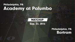 Matchup: Academy at Palumbo H vs. Bartram  2016