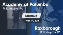 Matchup: Academy at Palumbo H vs. Roxborough  2016