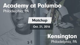 Matchup: Academy at Palumbo H vs. Kensington  2016