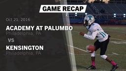 Recap: Academy at Palumbo  vs. Kensington  2016