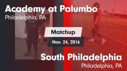 Matchup: Academy at Palumbo H vs. South Philadelphia  2016