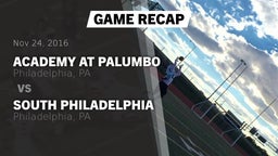 Recap: Academy at Palumbo  vs. South Philadelphia  2016