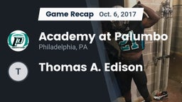Recap: Academy at Palumbo  vs. Thomas A. Edison 2017