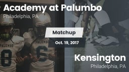 Matchup: Academy at Palumbo H vs. Kensington  2017