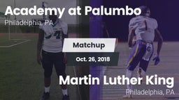 Matchup: Academy at Palumbo H vs. Martin Luther King  2018