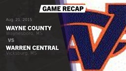 Recap: Wayne County  vs. Warren Central  2015