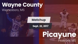 Matchup: Wayne County High vs. Picayune  2017