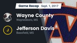 Recap: Wayne County  vs. Jefferson Davis  2017