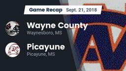 Recap: Wayne County  vs. Picayune  2018
