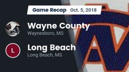 Recap: Wayne County  vs. Long Beach  2018