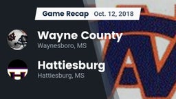 Recap: Wayne County  vs. Hattiesburg  2018