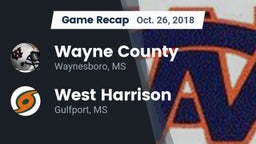 Recap: Wayne County  vs. West Harrison  2018