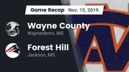 Recap: Wayne County  vs. Forest Hill  2019