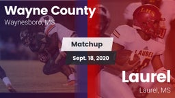 Matchup: Wayne County High vs. Laurel  2020