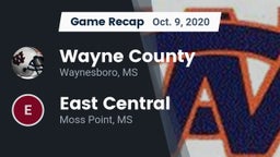 Recap: Wayne County  vs. East Central  2020
