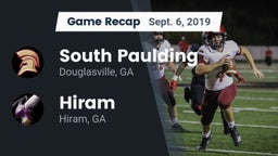 Recap: South Paulding  vs. Hiram  2019