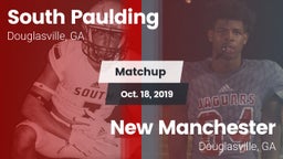 Matchup: South Paulding High vs. New Manchester  2019