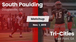 Matchup: South Paulding High vs. Tri-Cities  2019