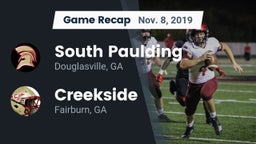 Recap: South Paulding  vs. Creekside  2019