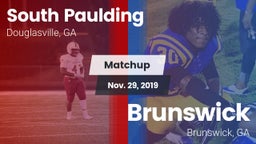 Matchup: South Paulding High vs. Brunswick  2019