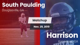 Matchup: South Paulding High vs. Harrison  2019