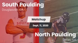 Matchup: South Paulding High vs. North Paulding  2020