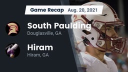Recap: South Paulding  vs. Hiram  2021