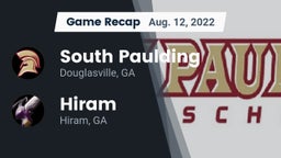 Recap: South Paulding  vs. Hiram  2022