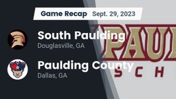Recap: South Paulding  vs. Paulding County  2023