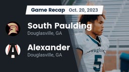 Recap: South Paulding  vs. Alexander  2023