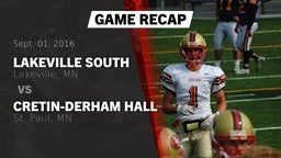 Recap: Lakeville South  vs. Cretin-Derham Hall  2016