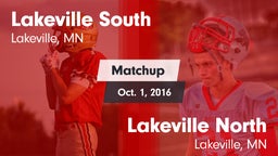 Matchup: Lakeville South vs. Lakeville North  2016