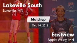 Matchup: Lakeville South vs. Eastview  2016