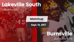 Matchup: Lakeville South vs. Burnsville  2017