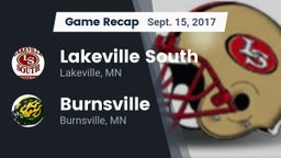 Recap: Lakeville South  vs. Burnsville  2017
