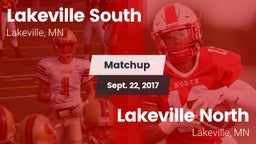 Matchup: Lakeville South vs. Lakeville North  2017