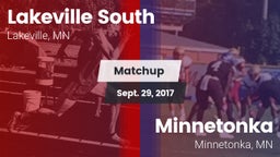 Matchup: Lakeville South vs. Minnetonka  2017