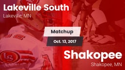 Matchup: Lakeville South vs. Shakopee  2017