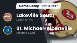 Recap: Lakeville South  vs. St. Michael-Albertville  2017
