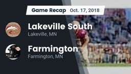 Recap: Lakeville South  vs. Farmington  2018