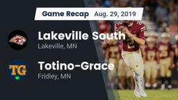 Recap: Lakeville South  vs. Totino-Grace  2019