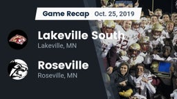 Recap: Lakeville South  vs. Roseville  2019