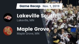 Recap: Lakeville South  vs. Maple Grove  2019