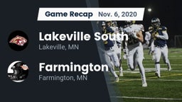 Recap: Lakeville South  vs. Farmington  2020