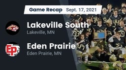 Recap: Lakeville South  vs. Eden Prairie  2021