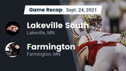 Recap: Lakeville South  vs. Farmington  2021