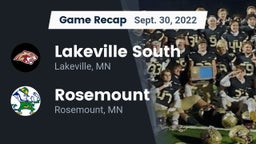 Recap: Lakeville South  vs. Rosemount  2022