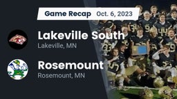 Recap: Lakeville South  vs. Rosemount  2023