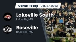 Recap: Lakeville South  vs. Roseville  2023