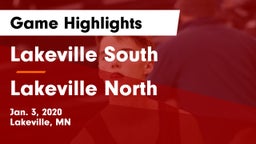 Lakeville South  vs Lakeville North  Game Highlights - Jan. 3, 2020